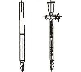 Трубки стеклянные двухколенного нитрометра