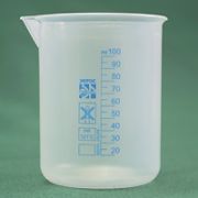 Стакан низкий со шкалой 100 мл ПП