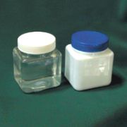 Банка квадратная 250 мл натуральная с крышкой ПЭТ