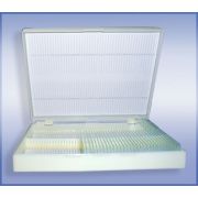 Боксы пластиковые для предметных стекол (описание см. здесь)