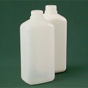 Бутылка прямоугольная 1100 мл натуральная с крышкой №242 ПЭ