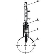 Прибор для определения содержания эфирного масла методом 1