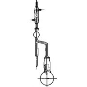Прибор для определения водонасыщенности с ловушкой (Закса)