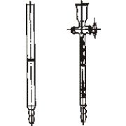 Трубки стеклянные двухколенного нитрометра (описание см. здесь)