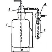 Устройство для концентрирования ртути отдувкой