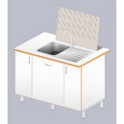 Стол-мойка ЛАБ-1200 МО