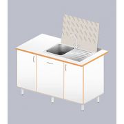 Стол-мойка ЛАБ-1400 МО