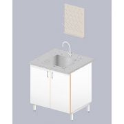 Стол-мойка ЛАБ-800 МОФ-20