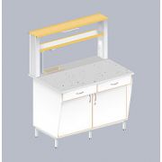 Стол пристенный ЛАБ-1200 ПФТМ