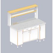 Стол пристенный ЛАБ-1500 ПФТМ