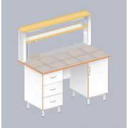 Стол пристенный ЛАБ-1200 ПКМ