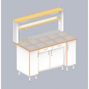 Стол пристенный ЛАБ-1500 ПКТМ