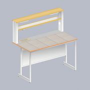 Стол пристенный ЛАБ-1500 ПКМ МЕТ