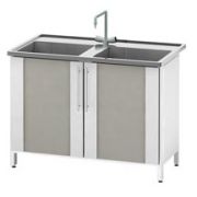 Стол-мойка ЛАБ-PRO-МД120-С