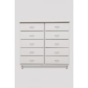 Тумба с десятью ящиками